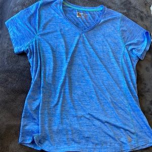 Womens RBX performance short sleeve v neck shirt